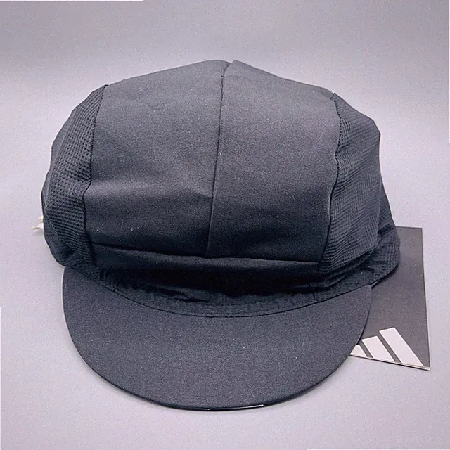 Adidas Performance Cycling Cap Black Logo Lightweight Moisture Wicking NWT