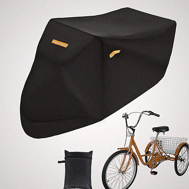 Adult Tricycle Cover Electric Tricycle Covers, Strong UV Protection & Windpro...