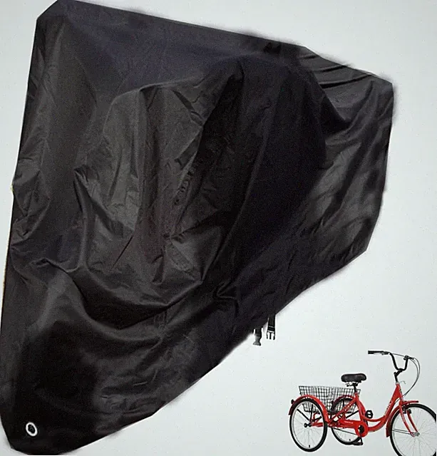 Adult Tricycle Cover Recumbent Bike Cover,24 26 Inch 3 Wheel Bike Covers Outdoor