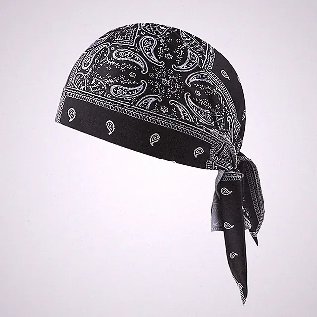 Cooling Headscarf Cap Set Bandana Beanie, Breathable, Adjustable Straps