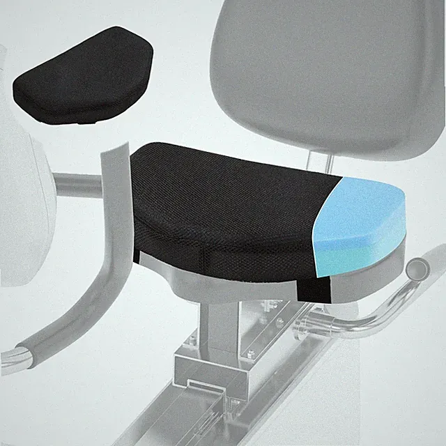 Exercise Bike Seat Cushion, Comfort Recumbent Bike Seat Cushion Stationary Pad w