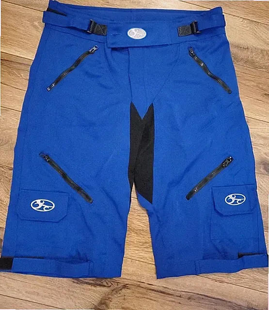 Expedition Recumbent Men's Cycling Shorts Navy Blue Size Large 34" W 12" Insm EC