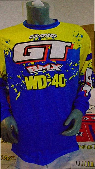 GT MID SCHOOL wd40 BIKE JERSEY CLASSIC BMX JERSEY RACE BIKE SHIRT BMX VINTAGE M