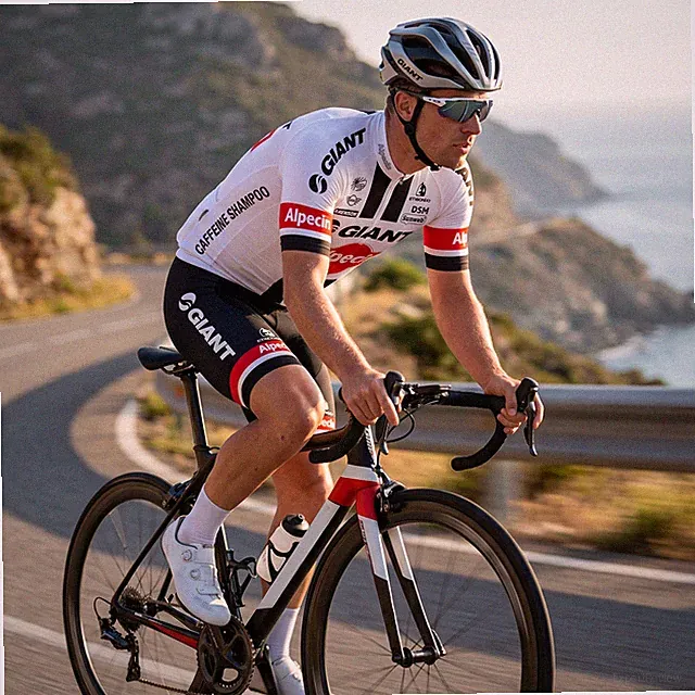 Men's Pro Cycling Jersey Short Sleeve Breathable Bike Shirt Road MTB Race Top