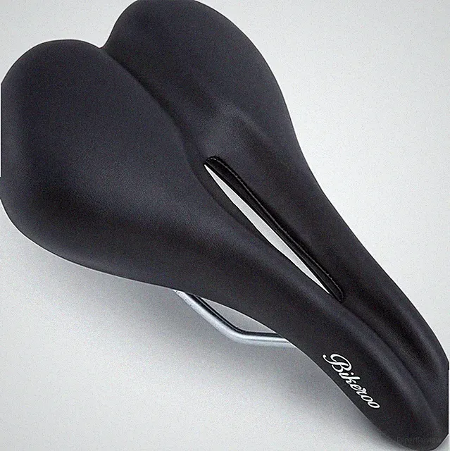 NEW! Bikeroo Narrow Nose Road Memory Foam Padding Comfort Bicycle Saddle Seat