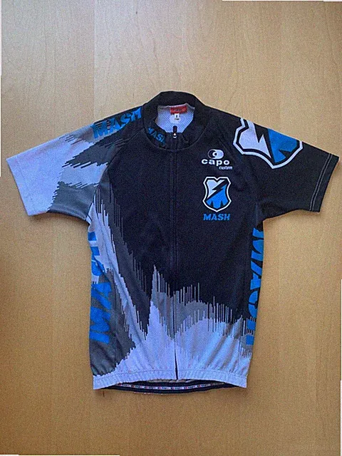 NEW! Mash SF Cycling Jersey Capo Histogram Mens S Kit frame fixed gear bike