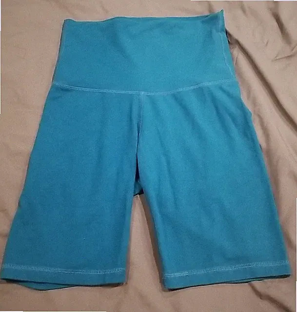 Old Navy Active Bike Shorts Womens XS Balance Legging Go-Dry Blue Activewear