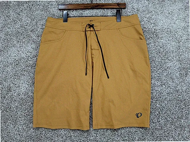 Pearl Izumi Shorts Mens Sz 36 Brown Journey Bike Hybrid Mountain Stretch