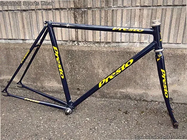 Presto Track Frame Navy Blue Cycling Bike