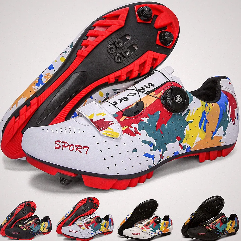 Professional Men's MTB Road Cyclocross Bicycle Cycling Sneakers Trainers Shoes
