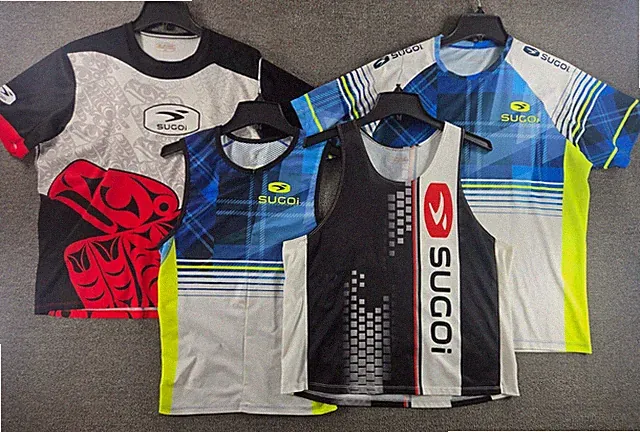Sugoi Triathlon Cycling Jersey/Tank Top Bundle Men's Large Quick Dry Breathable