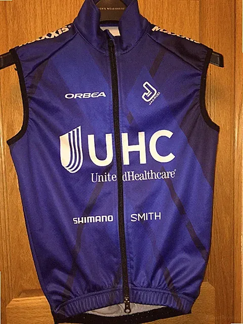 United Healthcare UHC Orbea Pro Cycling Team Thermal Vest Cyclocross Jakroo XS