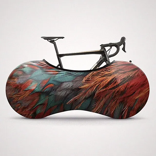 Velo Sock Bicycle Indoor Cover for Storage and Transportation, Stretchy Dirt...
