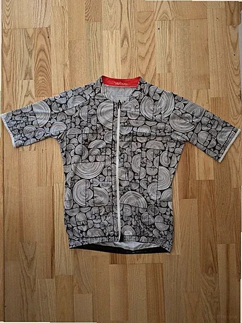 Velocio Lisa Congdon X SE Short Sleeve Cycling Jersey Men White/Blk Gravel