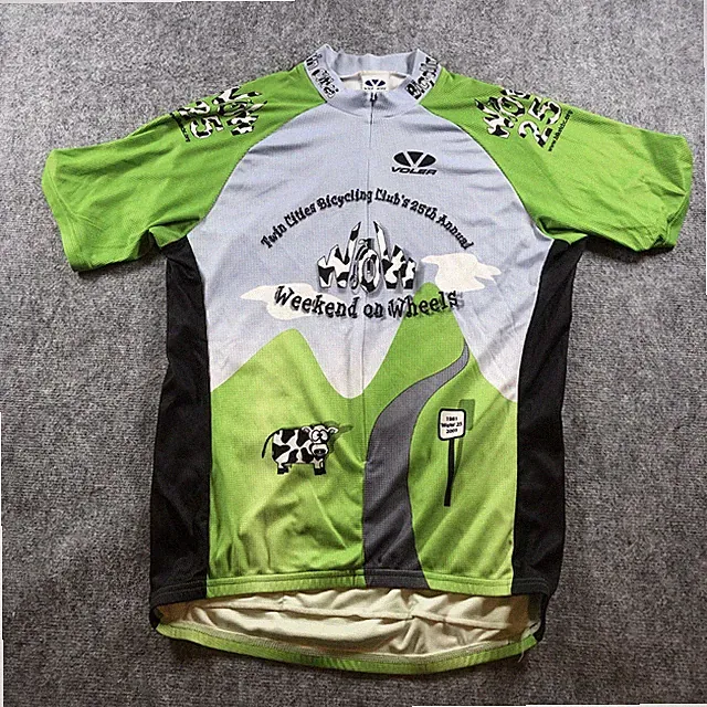 Voler Cycling Jersey XL Twin Cities Bicycling Club 25th WOW 2005 Menomonie MN