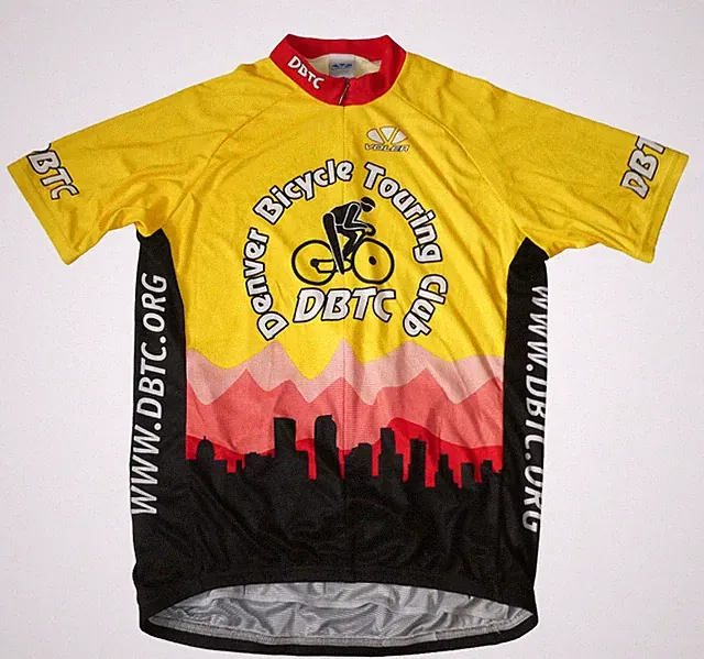 Voler DENVER BICYCLE TOURING CLUB Cycling Jersey, Men's XL